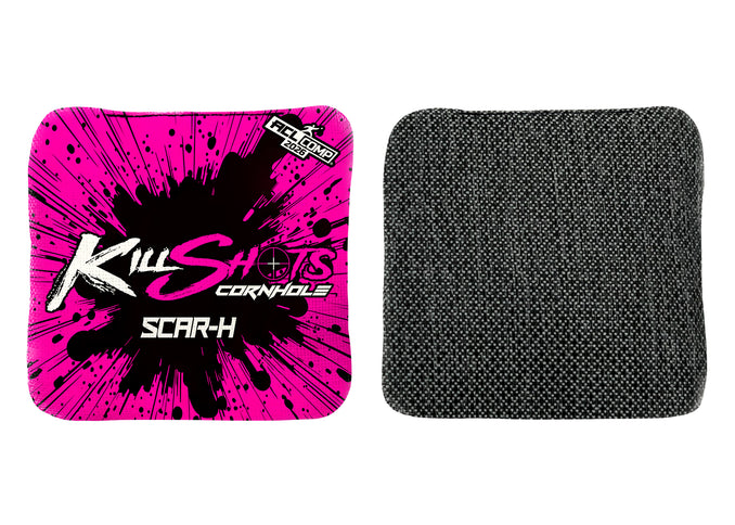 Killshots Cornhole | Scar-H Series | 2026 ACL COMP | Cornhole Bags | Stock Designs