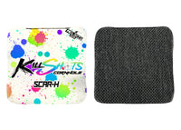 Splatter Multi-Color White