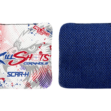 Killshots Cornhole | Scar-H Series | 2026 ACL COMP | Cornhole Bags | Limited Edition Designs