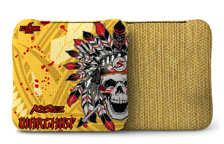 Killshots Cornhole | Warchief Series | 2026 ACL PRO | Cornhole Bags | Launch Edition