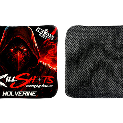 Killshots Cornhole | Wolverine Series | 2026 ACL PRO | Cornhole Bags | Limited Edition Designs