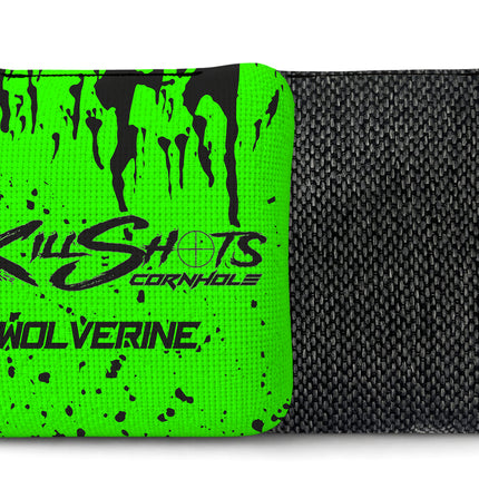 Killshots Cornhole | Wolverine Series | 2026 ACL PRO | Cornhole Bags | Stock Designs