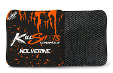 Blood Drip Grey & Orange