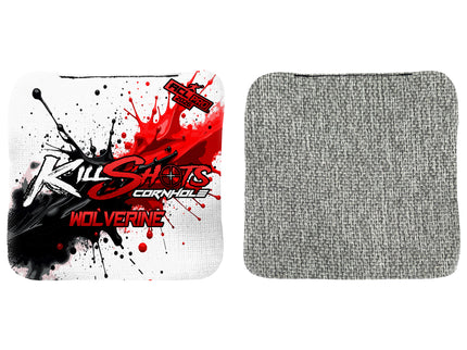Killshots Cornhole | Wolverine Series | 2026 ACL PRO | Cornhole Bags | Limited Edition Designs