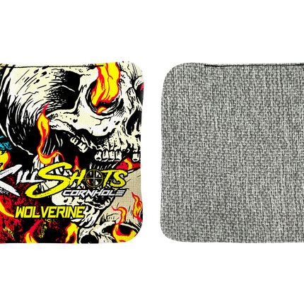 Killshots Cornhole | Wolverine Series | 2026 ACL PRO | Cornhole Bags | Limited Edition Designs