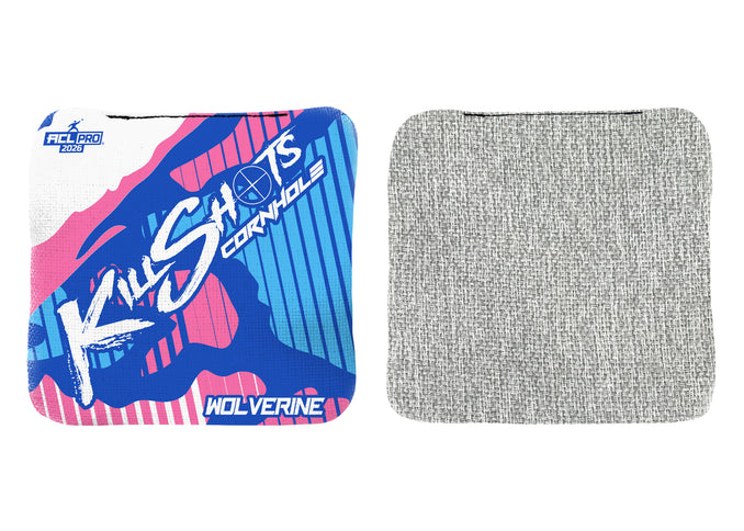 Killshots Cornhole | Wolverine Series | 2026 ACL PRO | Cornhole Bags | Limited Edition Designs
