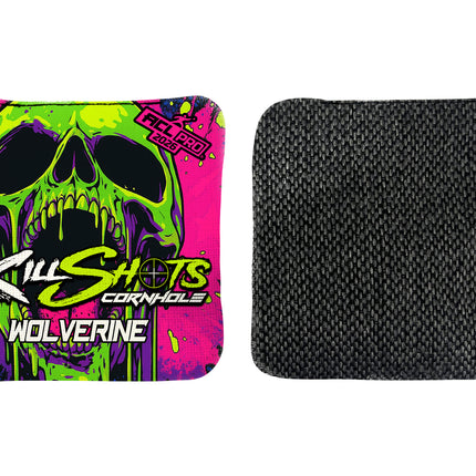 Killshots Cornhole | Wolverine Series | 2026 ACL PRO | Cornhole Bags | Limited Edition Designs