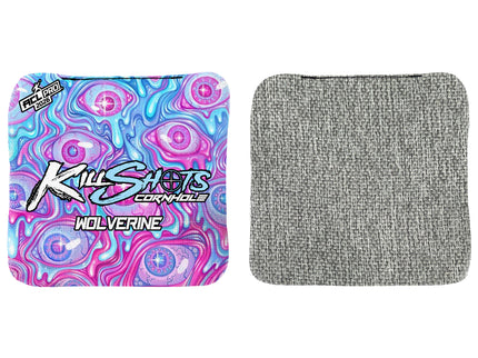 Killshots Cornhole | Wolverine Series | 2026 ACL PRO | Cornhole Bags | Limited Edition Designs