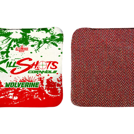 Killshots Cornhole | Wolverine Series | 2026 ACL PRO | Cornhole Bags | Limited Edition Designs
