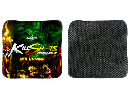 Killshots Cornhole | Wolverine Series | 2026 ACL PRO | Cornhole Bags | Limited Edition Designs