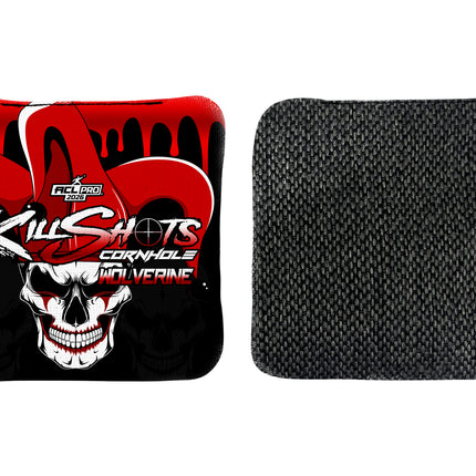 Killshots Cornhole | Wolverine Series | 2026 ACL PRO | Cornhole Bags | Limited Edition Designs