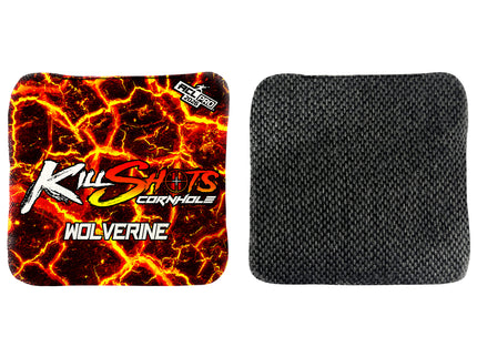 Killshots Cornhole | Wolverine Series | 2026 ACL PRO | Cornhole Bags | Limited Edition Designs