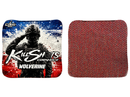 Killshots Cornhole | Wolverine Series | 2026 ACL PRO | Cornhole Bags | Limited Edition Designs