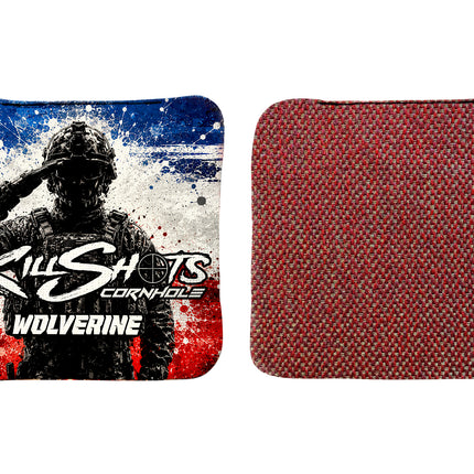 Killshots Cornhole | Wolverine Series | 2026 ACL PRO | Cornhole Bags | Limited Edition Designs
