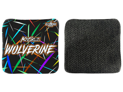 Killshots Cornhole | Wolverine Series | 2026 ACL PRO | Cornhole Bags | Limited Edition Designs