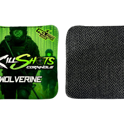 Killshots Cornhole | Wolverine Series | 2026 ACL PRO | Cornhole Bags | Limited Edition Designs