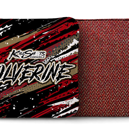 Killshots Cornhole | Wolverine Series | 2026 ACL PRO | Cornhole Bags | Limited Edition Designs
