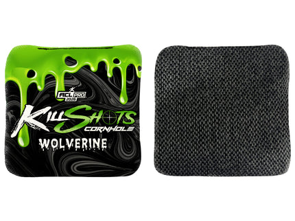 Killshots Cornhole | Wolverine Series | 2026 ACL PRO | Cornhole Bags | Limited Edition Designs