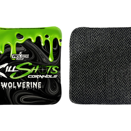 Killshots Cornhole | Wolverine Series | 2026 ACL PRO | Cornhole Bags | Limited Edition Designs
