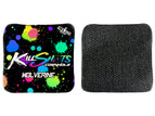 Splatter Multi-Color Black