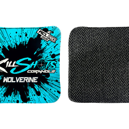 Killshots Cornhole | Wolverine Series | 2026 ACL PRO | Cornhole Bags | Stock Designs