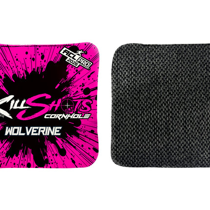 Killshots Cornhole | Wolverine Series | 2026 ACL PRO | Cornhole Bags | Stock Designs