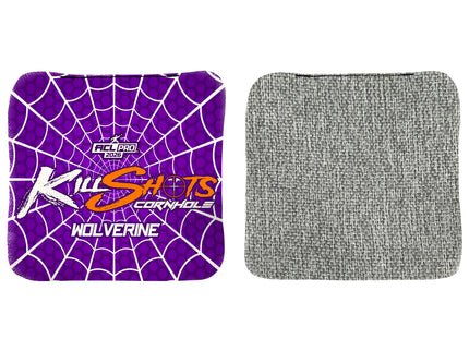 Killshots Cornhole | Wolverine Series | 2026 ACL PRO | Cornhole Bags | Limited Edition Designs