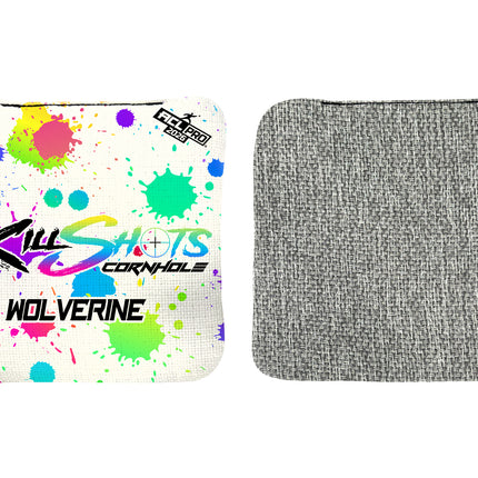 Killshots Cornhole | Wolverine Series | 2026 ACL PRO | Cornhole Bags | Stock Designs