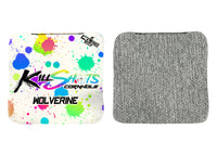 Splatter Multi-Color White