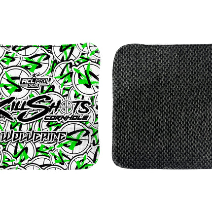 Killshots Cornhole | Wolverine Series | 2026 ACL PRO | Cornhole Bags | Limited Edition Designs