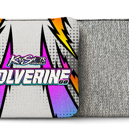 Killshots Cornhole | Wolverine-G8 Series | Tournament Cornhole Bags | Limited Edition Designs