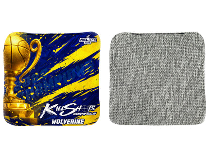 Killshots Cornhole | Wolverine Series | 2026 ACL PRO | Cornhole Bags | Limited Edition Designs