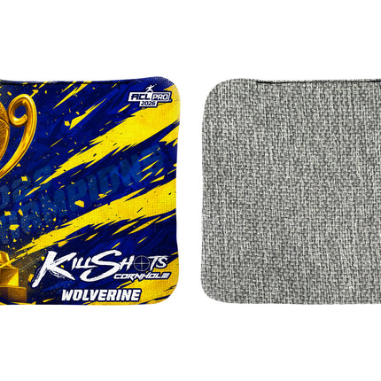 Killshots Cornhole | Wolverine Series | 2026 ACL PRO | Cornhole Bags | Limited Edition Designs