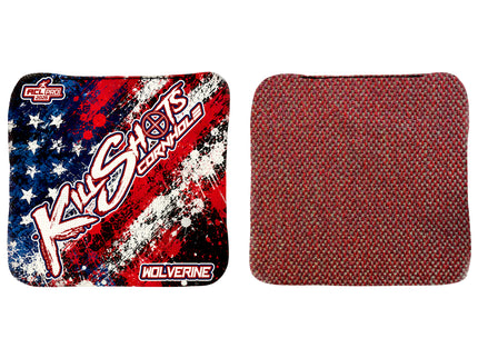 Killshots Cornhole | Wolverine Series | 2026 ACL PRO | Cornhole Bags | Limited Edition Designs