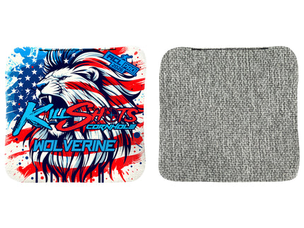 Killshots Cornhole | Wolverine Series | 2026 ACL PRO | Cornhole Bags | Limited Edition Designs