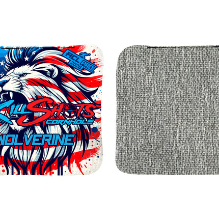Killshots Cornhole | Wolverine Series | 2026 ACL PRO | Cornhole Bags | Limited Edition Designs