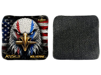 Killshots Cornhole | Wolverine Series | 2026 ACL PRO | Cornhole Bags | Limited Edition Designs