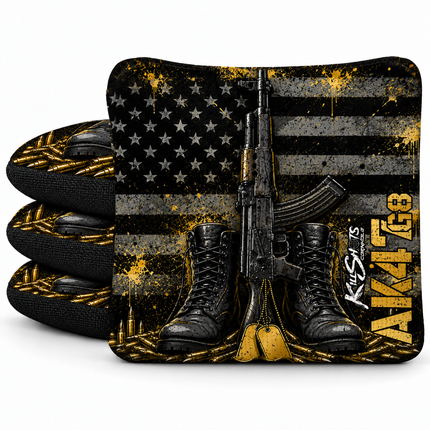 KSG8-AK47-COFA hero with three angled stacked bags