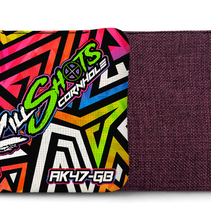 Killshots Cornhole | AK47-G8 Series | Tournament Cornhole Bags | Limited Edition Designs
