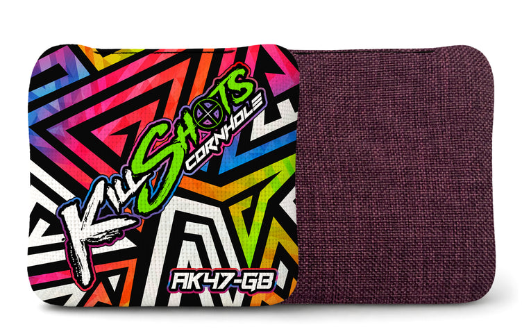Killshots Cornhole | AK47-G8 Series | Tournament Cornhole Bags | Limited Edition Designs