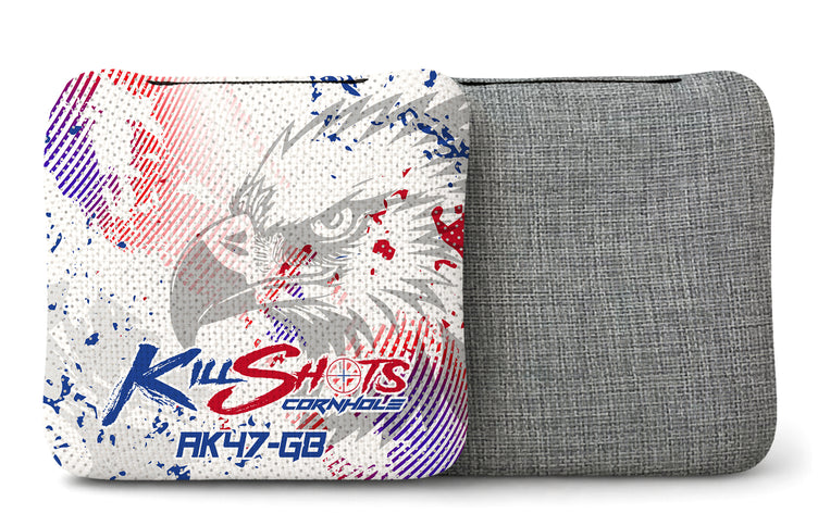 Killshots Cornhole | AK47-G8 Series | Tournament Cornhole Bags | Limited Edition Designs