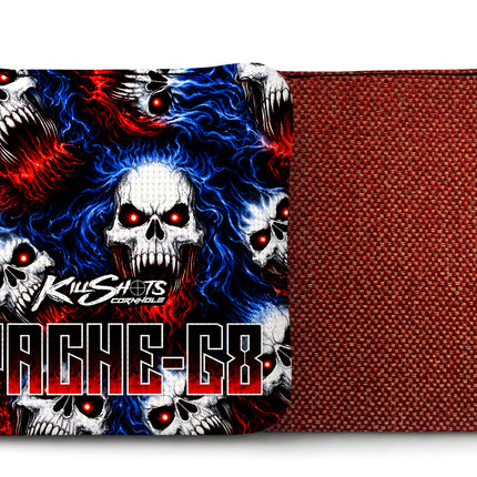 Killshots Cornhole | Apache-G8 Series | Tournament Cornhole Bags | Limited Edition Designs