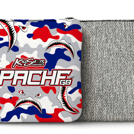 Killshots Cornhole | Apache-G8 Series | Tournament Cornhole Bags | Limited Edition Designs