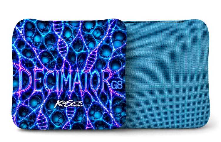 Killshots Cornhole | Decimator-G8 Series | Tournament Cornhole Bags | Limited Edition Designs