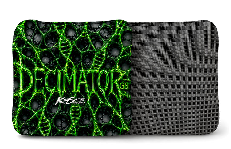 Killshots Cornhole | Decimator-G8 Series | Tournament Cornhole Bags | Limited Edition Designs