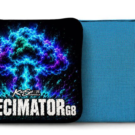 Killshots Cornhole | Decimator-G8 Series | Tournament Cornhole Bags | Limited Edition Designs