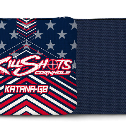 Killshots Cornhole | Katana-G8 Series | Tournament Cornhole Bags | Limited Edition Designs
