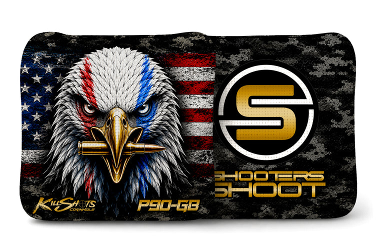 Killshots Cornhole | P90-G8 Series | Tournament Cornhole Bags | Limited Edition Designs