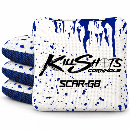KSG8-SCAR-BDDK SCAR-G8 cornhole bags — four-bag hero