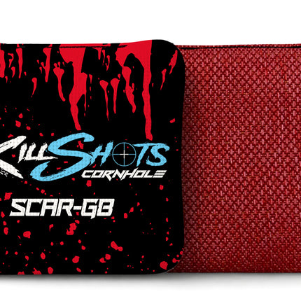 Killshots Cornhole | Scar-G8 Series | Tournament Cornhole Bags | Limited Edition Designs